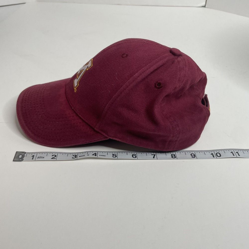 Minnesota Golden Gophers Hat, Hook And Loop Adjustable, Maroon, Logo, Signatures - Picture 10 of 10
